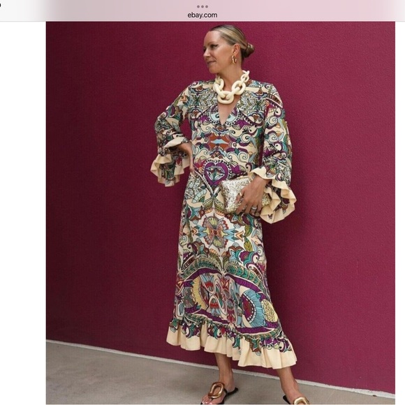 Zara Dresses Zara Midi Dress Poshmark